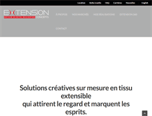 Tablet Screenshot of extension.ca